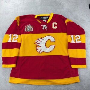Calgary Flames Jerome Iginla Men's Size 54 EU Reebok 2011 Heritage Classic